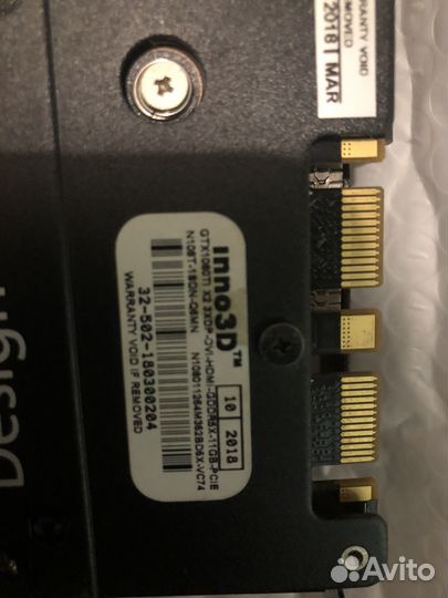 Видеокарта Inno3D GTX 1080 Ti X2 11 GB