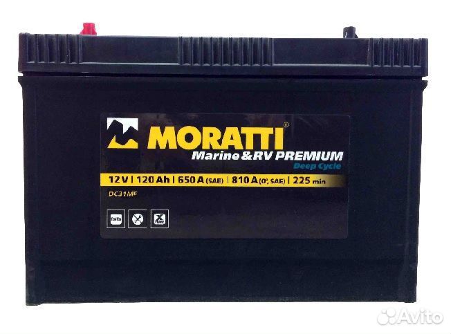Аккумулятор тяговый Moratti DC31MF