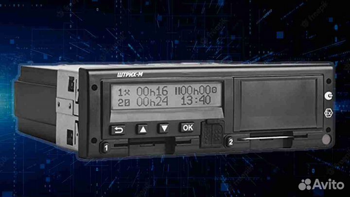 Тахограф любых моделей (Новый) с блоком скзи