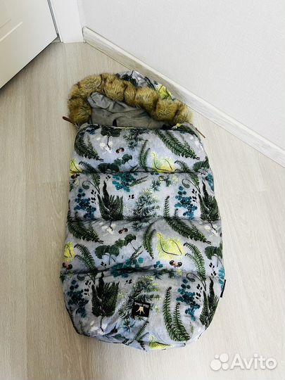 Зимний конверт в коляску elodie details