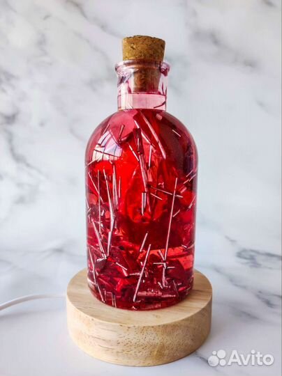 Ночник из эпоксидной смолы