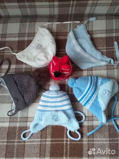 Демисезонные и зимние шапочки