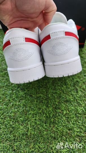 Nike Air Jordan 1 Low White University Red