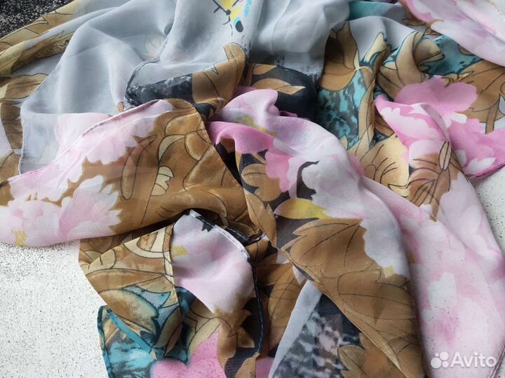 Шифоновый шарф