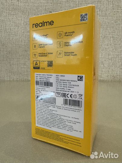 realme Note 60, 6/128 ГБ