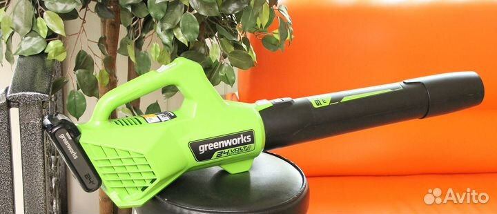Воздуходув. устройство Greenworks G24AB 24V