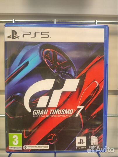 Диск Gran Turismo 7 ps5