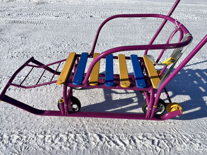 Коляска санки