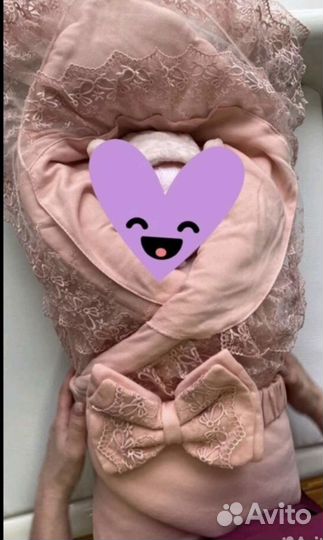 Конверт на выписку для девочки осень, весна