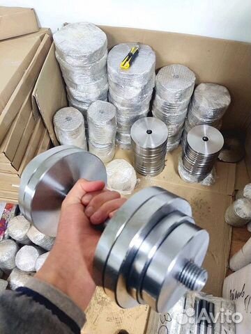 Гантели разборные