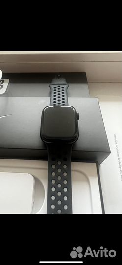 Часы apple watch 7 45 mm, Nike