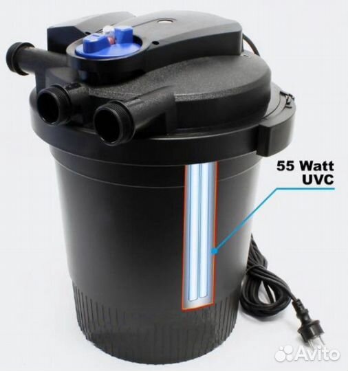 Фильтр для пруда с рыбой CPF-30000 до 60м3