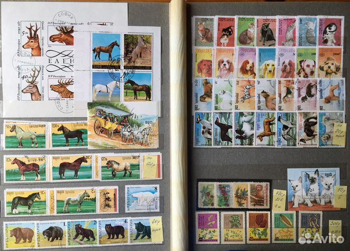 Серии иностранных марок по тематике, часть 1