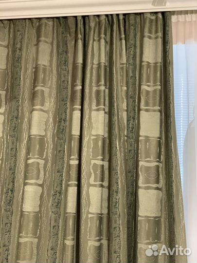 Комплект штор с тюлем