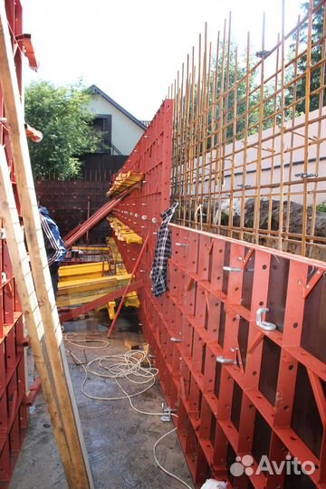 Аренда мелкощитовой опалубки