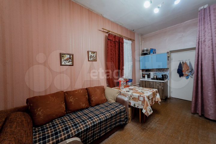 Комната 16,7 м² в 1-к., 3/4 эт.