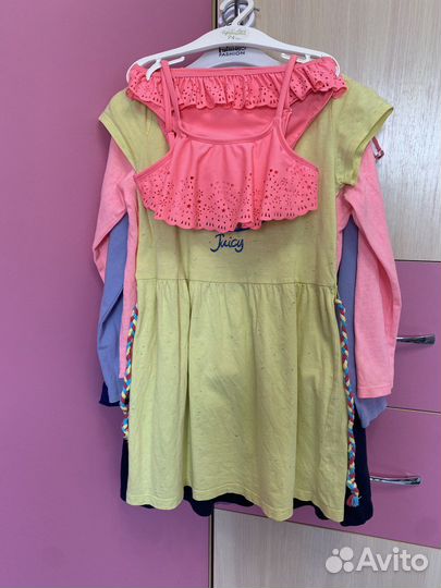 Вещи на девочку размер 116