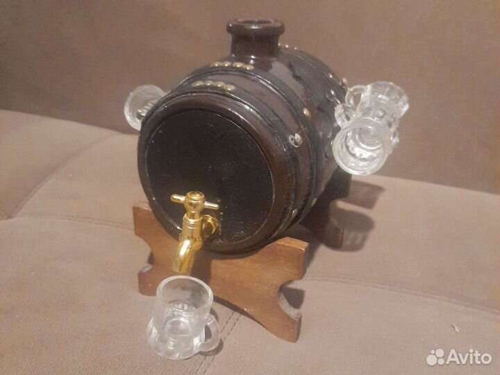 2 л бочка для вина и иных спиртных напитков декор