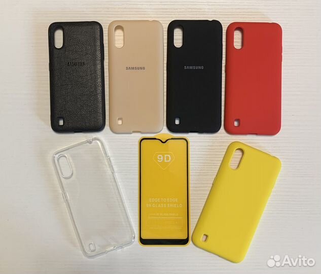 Чехол, Стекло Samsung A01,М01,A10,A10S,A40,M10,М20