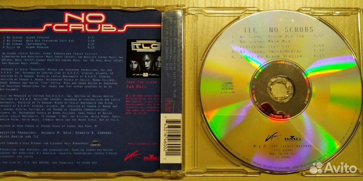 TLC No Scrubs CD single 1999