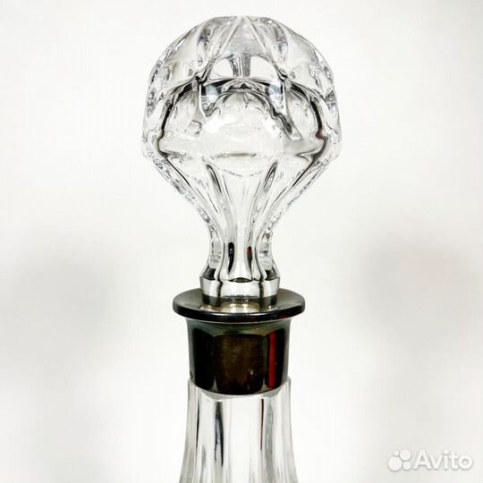 Хрустальный графин штоф Nachtmann серебро