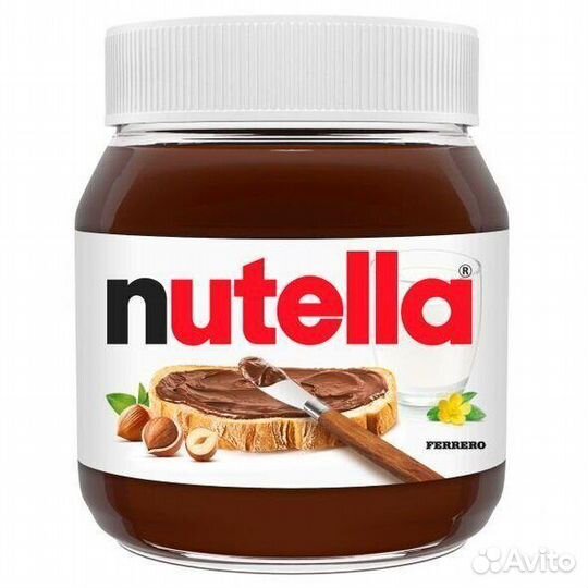 Паста Нутелла ореховая с добавлением какао 350г