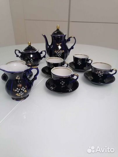 Сервиз кофейный фарфор СССР