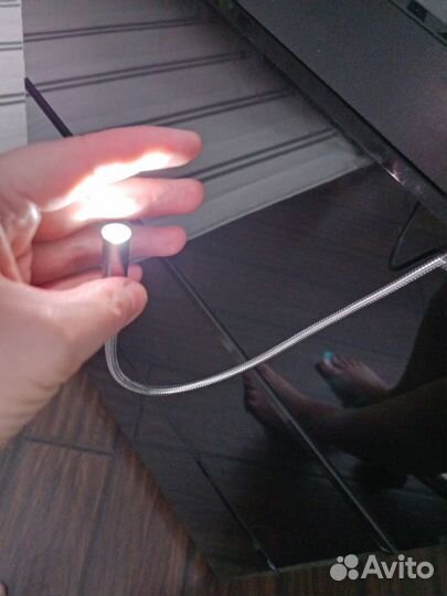 USB разветвитель и USB фонарик