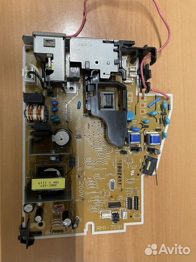 RM1-7591 плата питания