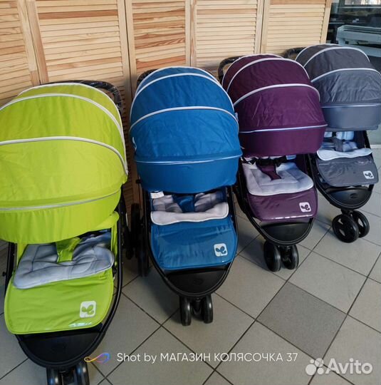 Новые 3-х колесные коляски Cool Baby