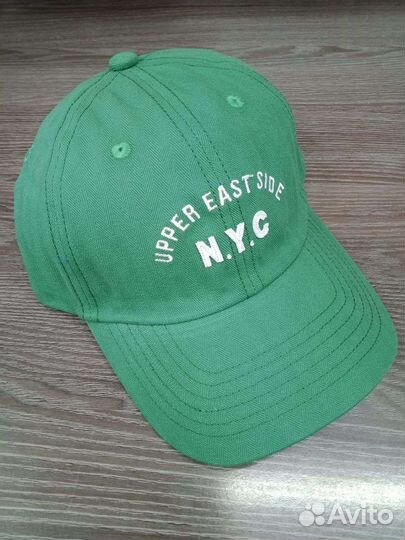 Кепка бейсболка зелёный