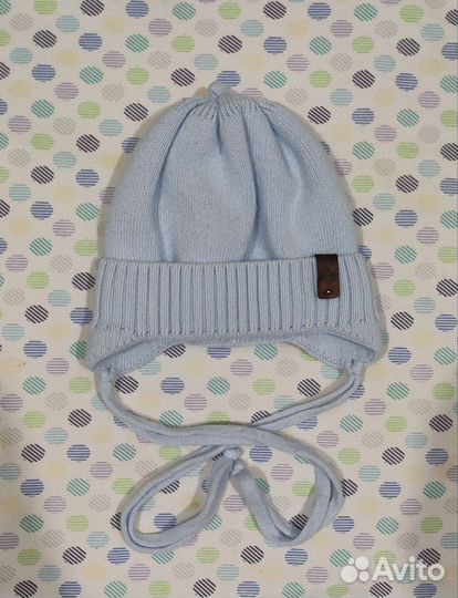 Шапка на осень для новорожденного 40-42