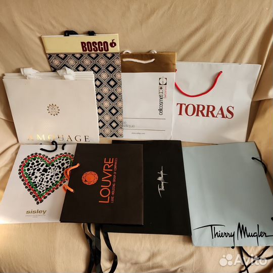 Брендовые пакеты новые