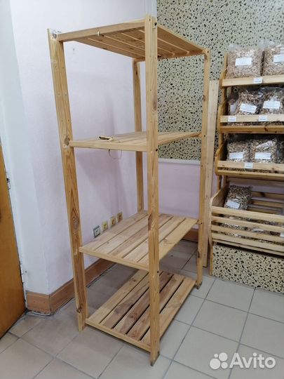 Стеллаж IKEA деревянный (для дом, дачи, офиса)