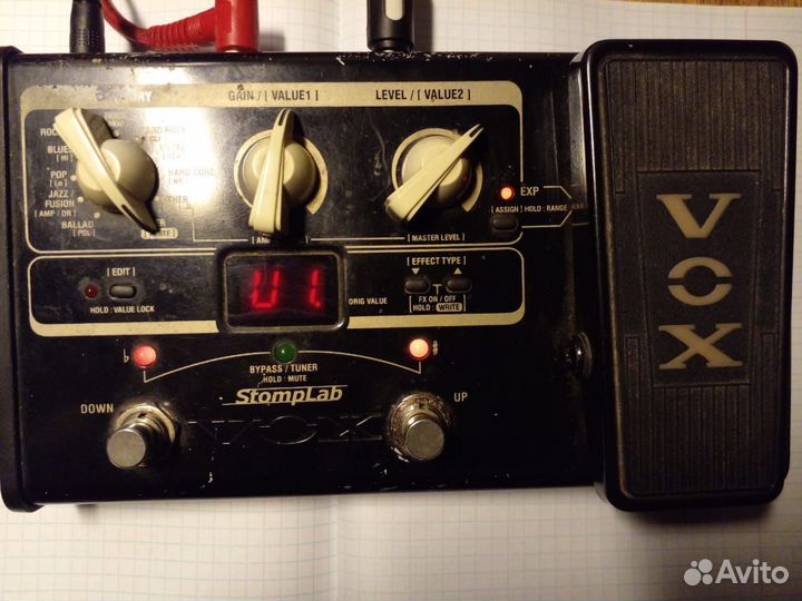 Гитарный процессор vox