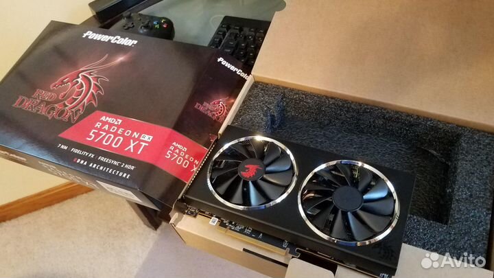 Видеокарта PowerColor Red Dragon RX 5700XT 8GB