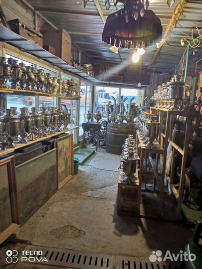 Самовар тульсий на дровах 5,7,9 литров