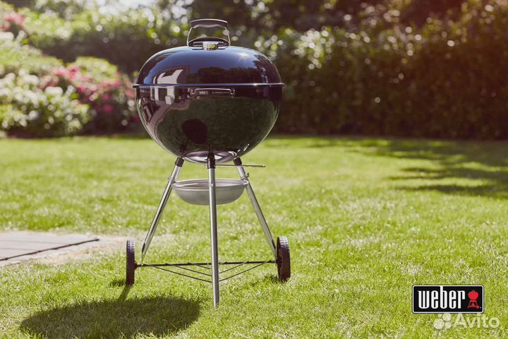 Угольный гриль weber classic kettle 57 см черный