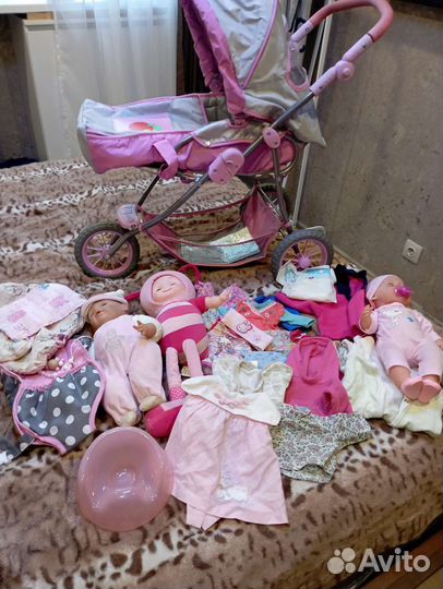 Коляска кукольная