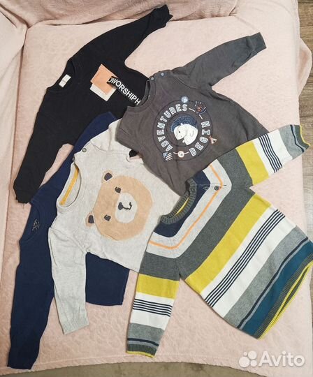 Детская одежда для мальчиков 86 пакетом