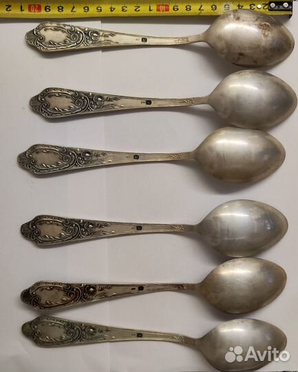 Ложка столовая серебро