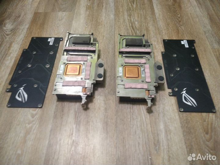 Система водяного охлаждения Asus Rog strix 1080Ti