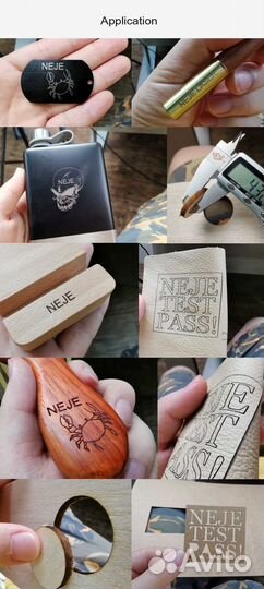 Лазерный гравировальный станок neje Master 20 Вт