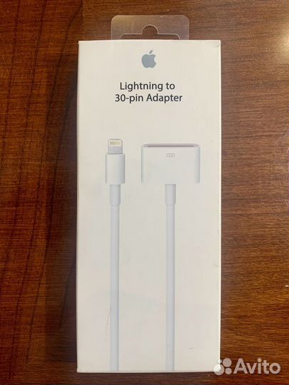 Оригинал Apple Lightning to 30-pin Adapter (0.2 m)