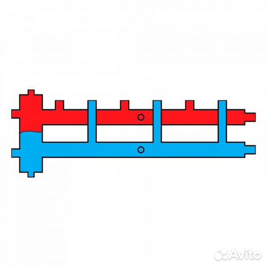 Коллекторные группы 120 кВт, 3+1 контур