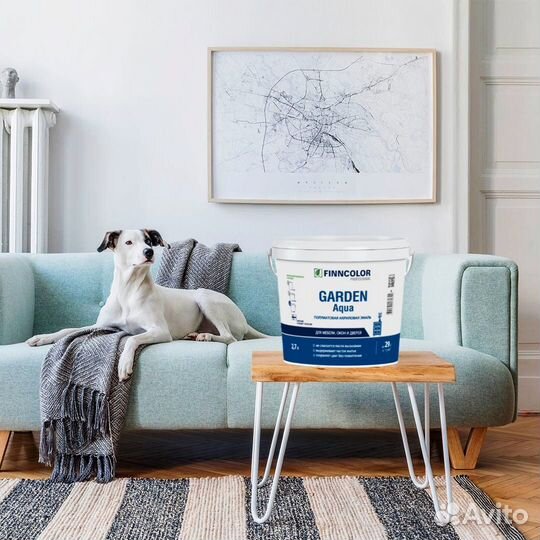 Краска белая Tikkurila