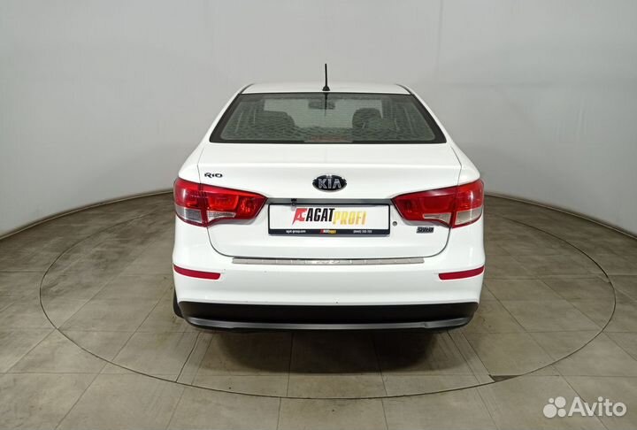 Kia Rio 1.6 МТ, 2016, 211 001 км