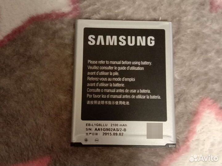 Аккумулятор samsung