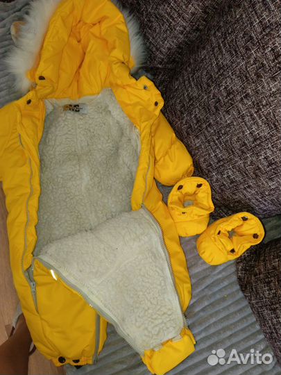 Комбинезон зима-осень на рост 62-74