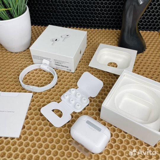 Наушники apple airpods pro 2 с шумкой